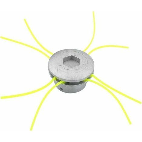 Universeller Trimmerkopf aus Aluminium, universeller Spulenkopf für Garten, Rasen und Terrasse (1/5)