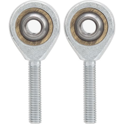 2 Pièces Douille à Billes Mâle Fileté Gauche Assemblage Autolubrifiant Raccord de Tige Matériel SAL5T/K (1/5)