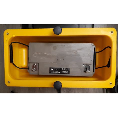 BAC étanche pour batterie jusqu'à 90AH