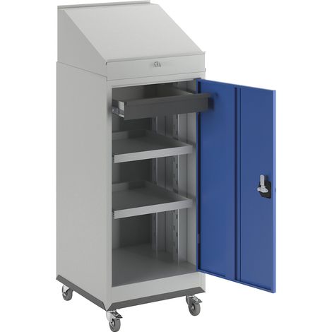 eurokraft pro, Pupitre mobile, comprend armoire à outils,