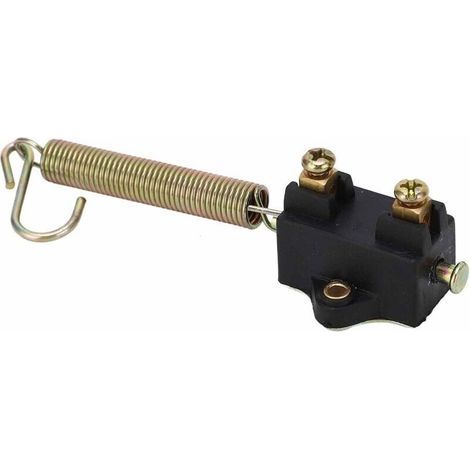 Interrupteur d\'Arrêt de Frein, Contacteur de Feux Stop Frein Commutateur de Lampe d\'Arrêt de Frein Interrupteur d\'Eclairage Universel 12V Normalement Ouvert
