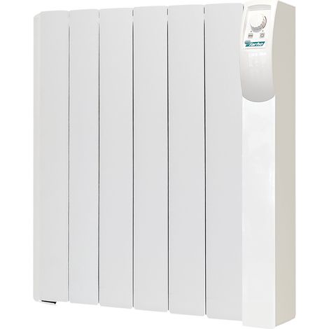 Farho Radiateur Électrique Nivo 660 W - Émetteur thermique avec thermostat analogique 24/7. Pour pièces jusqu'à 10 m². Garantie 3 ans. (1/4)