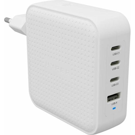 HYPER HJ1002WHWWGL Ladegerät für Mobilgeräte Laptop, Smartphone, Tablets Weiß AC Schnellladung Drinnen (1/4)