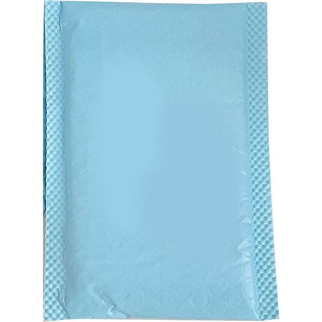 Lot bleu de 50 enveloppes bulles PE renforcées anti-choc pour étuis téléphone cartes emballage (1/5)