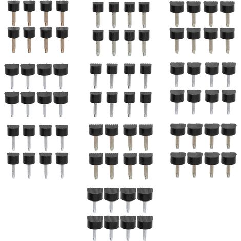 80 Capsules de Protection pour Talons Aiguilles en TPU Polyuréthane - Réparation et Remplacement Multi-Tailles (1/5)