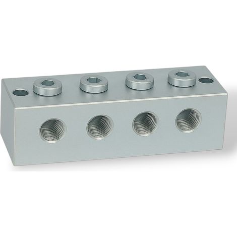 Schmierblock 4-Punkt M10x1 (1/2)