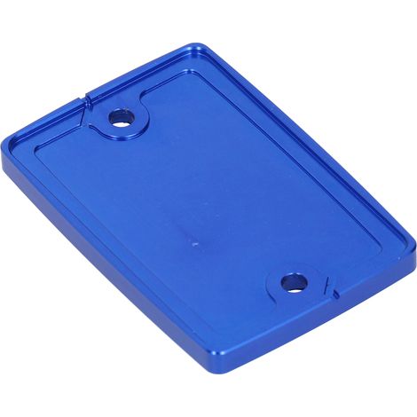 Bouchon de réservoir de liquide de frein avant en alliage d'aluminium, couvercle compatible Yamaha MT-07/09 FZ1/FZ8 XJ6, bleu (1/5)