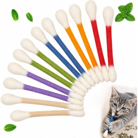 12 Pièces Jouet pour Chat avec Herbe à Chat, Jouets Interactifs pour Chats (1/5)