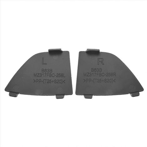 Cubierta del gancho de remolque del parachoques delantero inferior del coche para modelos 2017-2018 (1/5)