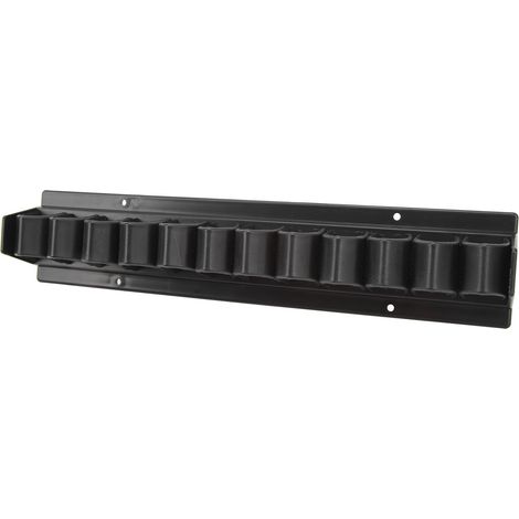 Support mural pour cravache d'équitation, porte-cravache en plastique noir pour écurie, rangement pratique accessoire équestre. (1/5)