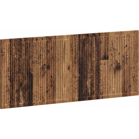 Wall-Mounted Headboard EDE Old Wood Engineered Wood vidaXL (1/5)