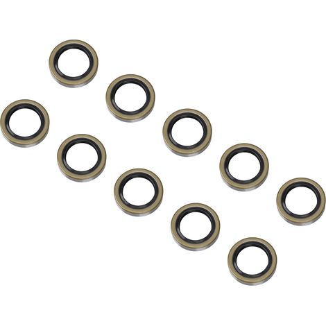 Joints de graisse à Double lèvre, 10 pièces, haute dureté, roue de moyeu d'essieu de remorque adaptée pour Dexter 010-019-00. (1/4)