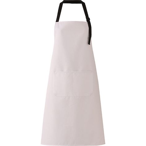Tablier de publicité e-commerce Tablier barbecue à collier imperméable Logo imprimé Blanc 7080cm (1/5)