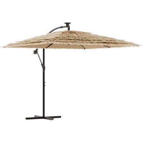Sonnenschirm mit Stahlmast Braun 290x290x238 cm vidaXL (1/5)