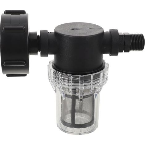 Raccord Adaptateur Filtre Ibc S60X6 à 1/2 Filetage Intérieur, Kit Connexion 4 Pièces pour Réservoir Eau Pluie, Filtration Liquide, Accessoires Filtre pour Cuve Industrielle Haute Visiter la boutique D (1/4)