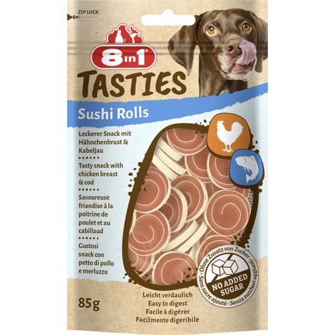 8in1 Hundeleckerli Sushi Rolls 85 g