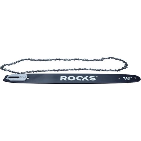 Catena + Barra Guida ROOKS AQ-ONE 400 mm per Motosega (OK-03.4428)