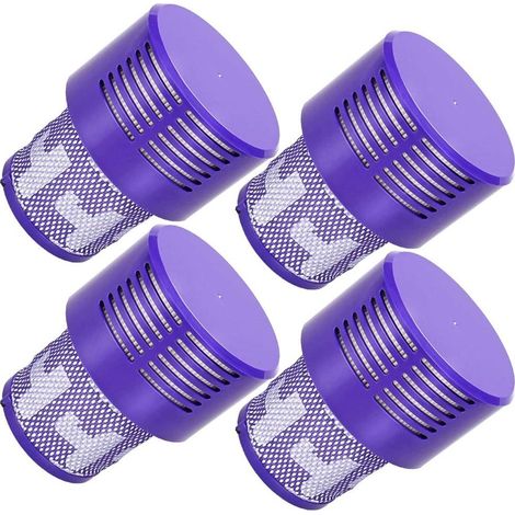 4 accessoires pour aspirateur Daisen V10 sv12, élément filtrant arrière (1/5)