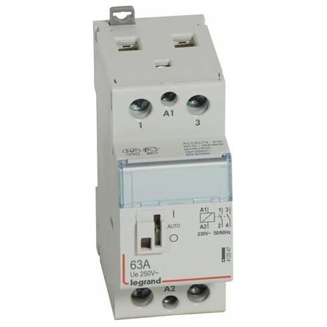 LEGRAND  -LES ATENUADORES, BOBINE 230 V   2P  250 V   63 A  2 F  2 MOD LEG412547