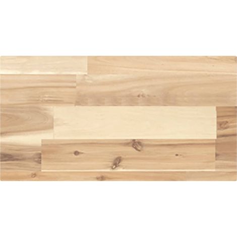 Dessus de table Dessus de bureau Plateau de table 60x20x4 cm rectangulaire bois massif d'acacia