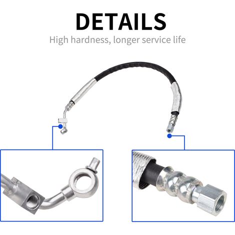 49720-1AA2A Applicable to Nissan power steering pressure cable hose assemblies manufactured between 2009 and 2014. (1/4)