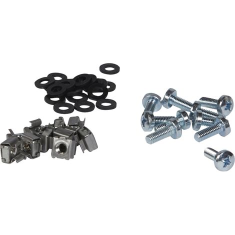 ecrou cage - avec vis 6 mm - lot de 50 - legrand 036453
