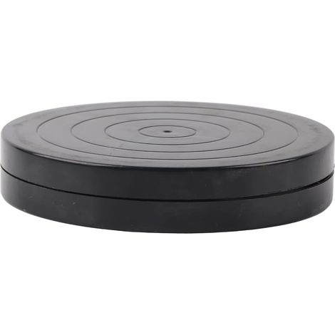 Plateau Tournant Fait à la Main, Accessoires D'outils de Sculpture de Poterie en Céramique avec Matière Plastique (Diamètre 17,8) (1/5)