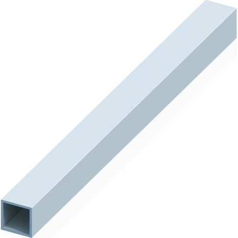 Vormann Alu-Profil Vierkantrohr 20x20x1,5 silber elox. 1000 mm lang
