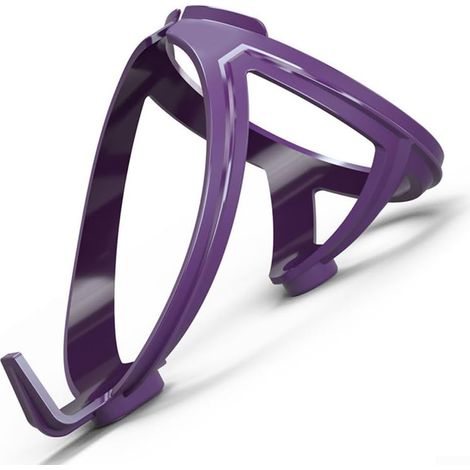 Porte-bidon léger en polycarbonate, compatible avec tous types de vélos (violet foncé). (1/5)