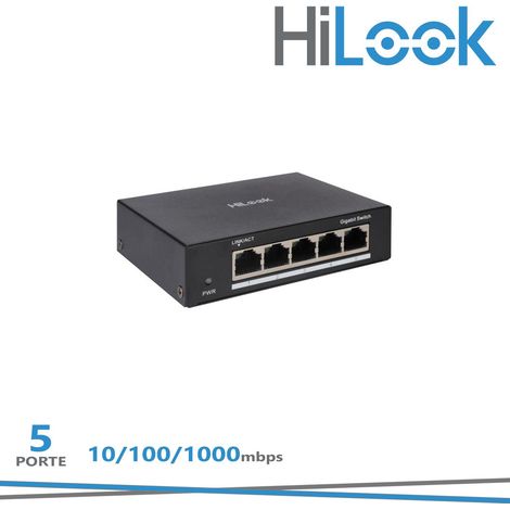 SWITCH 5 PORTE 10/100/1000MBPS