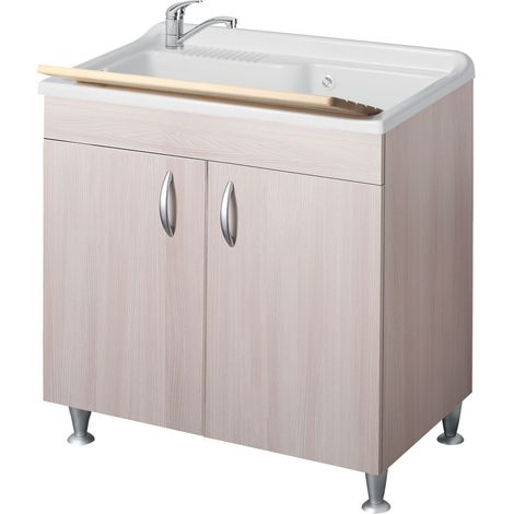 Lavatoio eco 80x50 colore olmo negrari