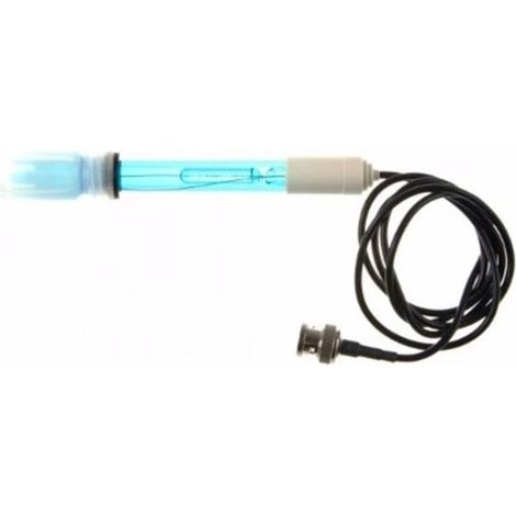Électrode pH avec connecteur BNC, câble de 1,5 m, haute précision pour mesures fiables en laboratoire ou aquarium