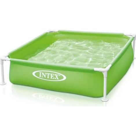 Piscina Mini Frame Intex Rosa 122x122x30 cm