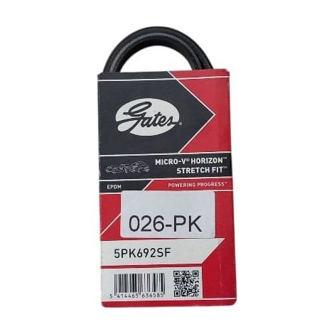 5pk692sf cinghia poly-v alternatore servizi marca gates (1/5)