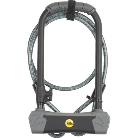 Candado De Bicicleta En U Con Cable Máxima Seguridad
