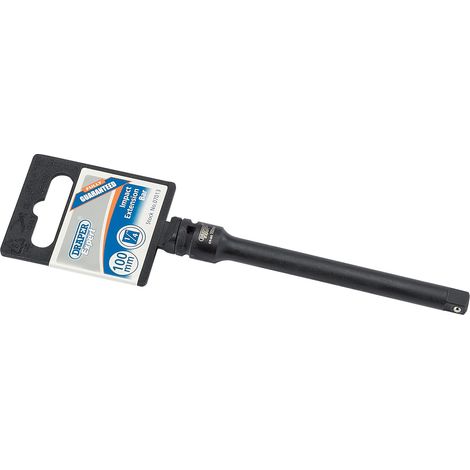 Draper Expert 100mm (4-inch) 1/4" Square Drive Impact Extension Bar with Spring-Loaded, Hardened and Tempered Construction (1/5)