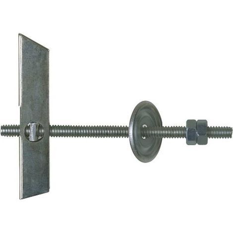 Goujon fileté M6 de bras oscillant avec rondelle et écrou Ø3x11x8cm (Boîte de 50 unités) (1/3)