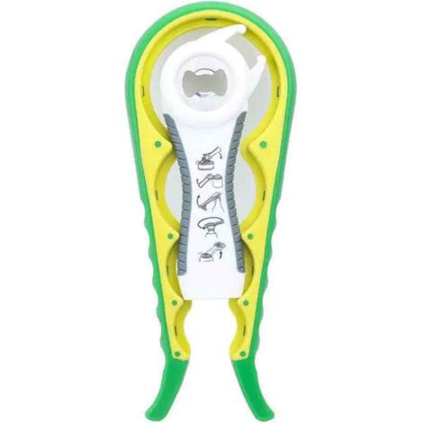 1 Ouvre-bouteille, multifonction 5 en 1, ouvre-boîte, design ergonomique, cuisine (1/5)