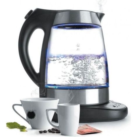 Lacor 69292 Bouilloire électrique en verre 2200W 1,7l (1/2)
