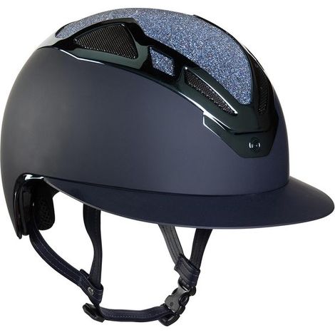 Casco equitazione Suomy apex swarovski lady blu navy: 56 cm, Blu
