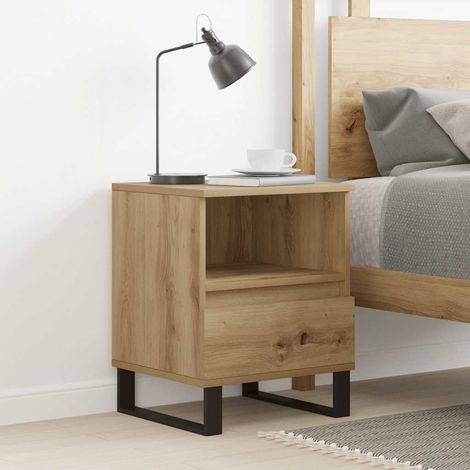 Nachttisch Artisan-Eiche 40x35x50 cm Holzwerkstoff (1/5)
