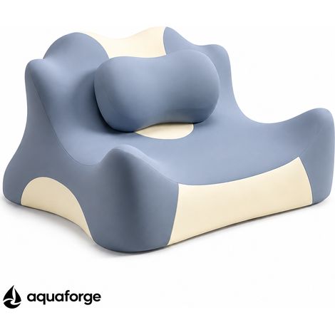 Almofada Cervical Ergonómica Espuma Viscoelástica 56 x 46 x 27 cm (1/5)