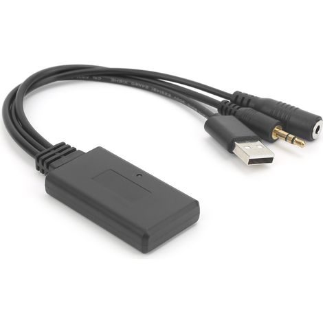 Câble audio Bluetooth AUX avec micro adaptateur pour Hyundai Accent, Azera, Elantra, Genesis - kit mains libres voiture (1/5)
