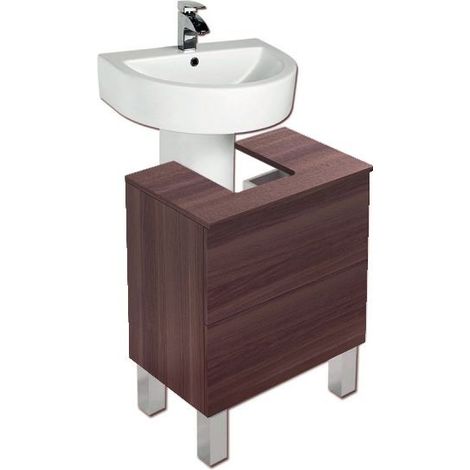 Meuble sous lavabo ALBA FRÊNE TEA