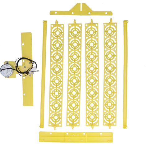 Tourne-œufs automatique pratique pour 32 œufs, plateau en plastique, écloserie (1/5)