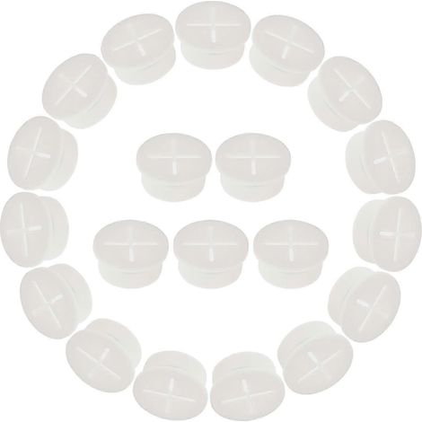 Passe-câbles de bureau pour une organisation optimale des câbles et une gestion des fils améliorée, pour un rendu esthétique supérieur. (1/2)