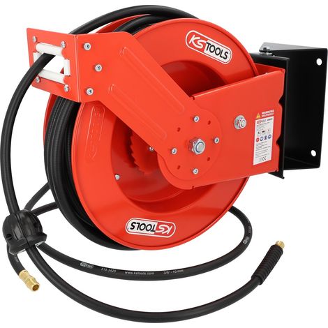 Enrollador KS Tools 515 3425 giratorio retracción automática (1/4)