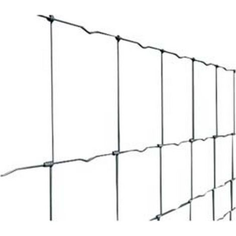 1ROTOLO RETE PER OVINI ZINCATA maglia cm.15 l.x8 fili - rot.mt.50 - cm.100h.