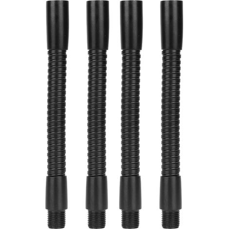 Tuyau flexible en col de cygne pour lampes, en aluminium, diamètre 10 mm, pour lampes de table et luminaires, 12 cm (1/5)