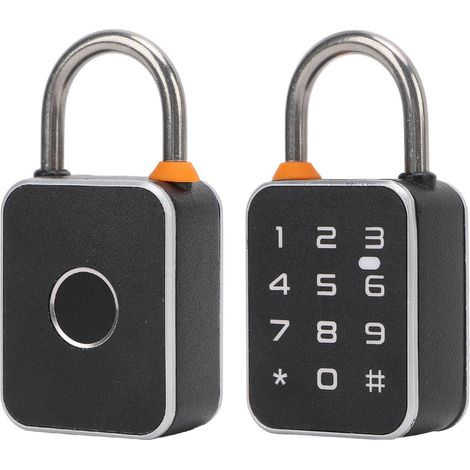 à combinaison biométrique étanche IP65 cadenas électronique